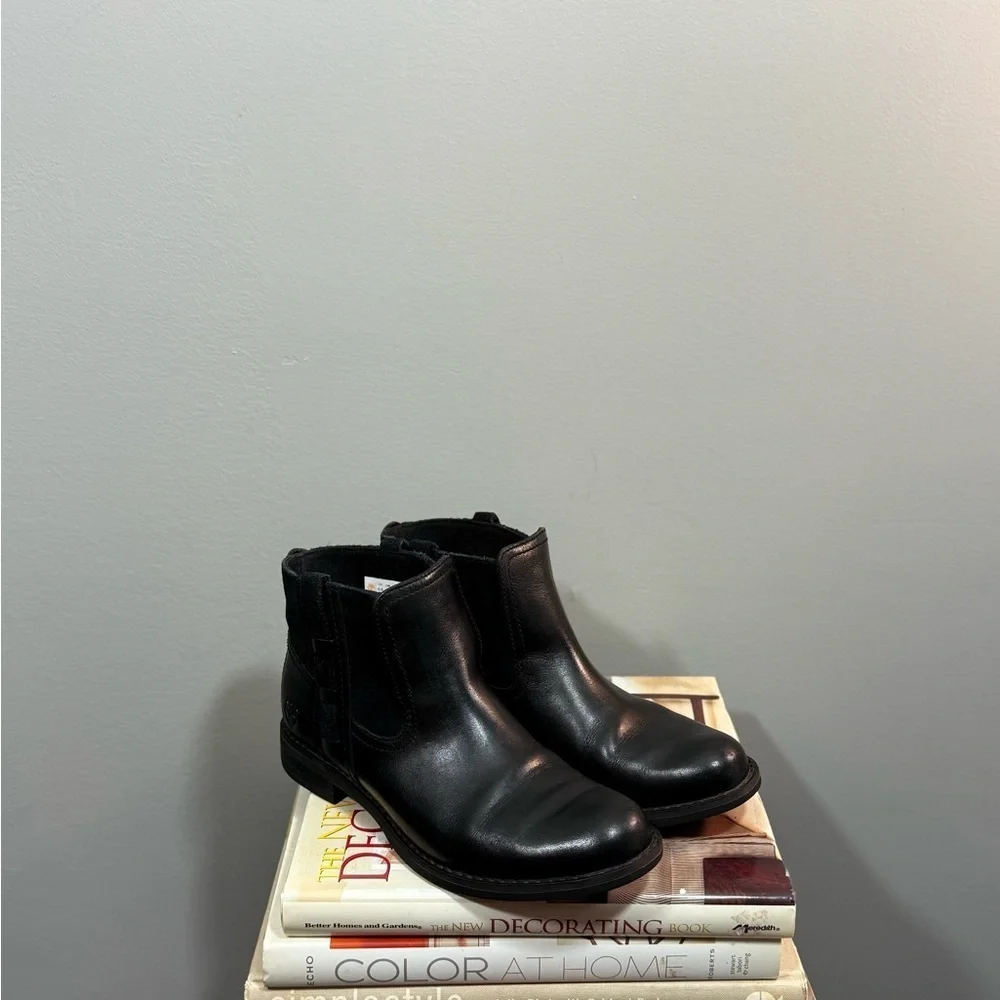 Timberland Black Leather Women’s Boots Size 6.5 s-l400.png main image 3